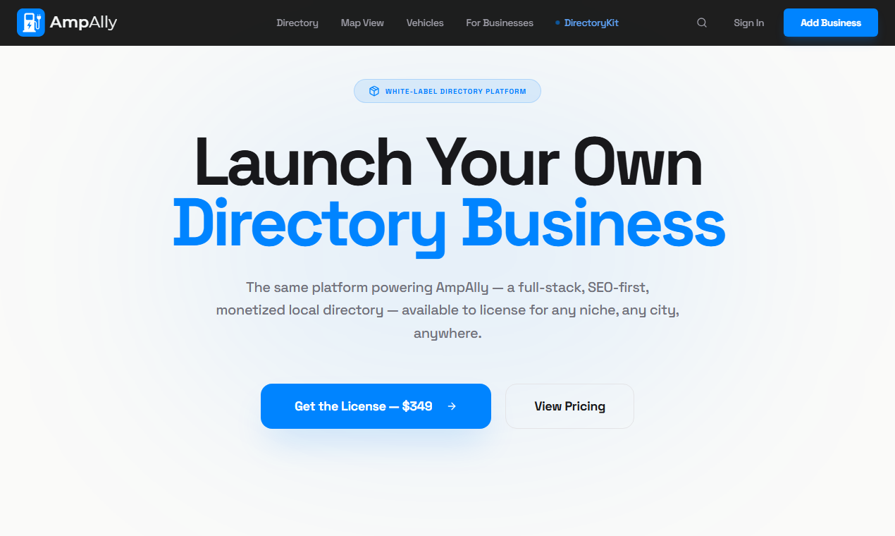 DirectoryKit — White-Label Niche Directory